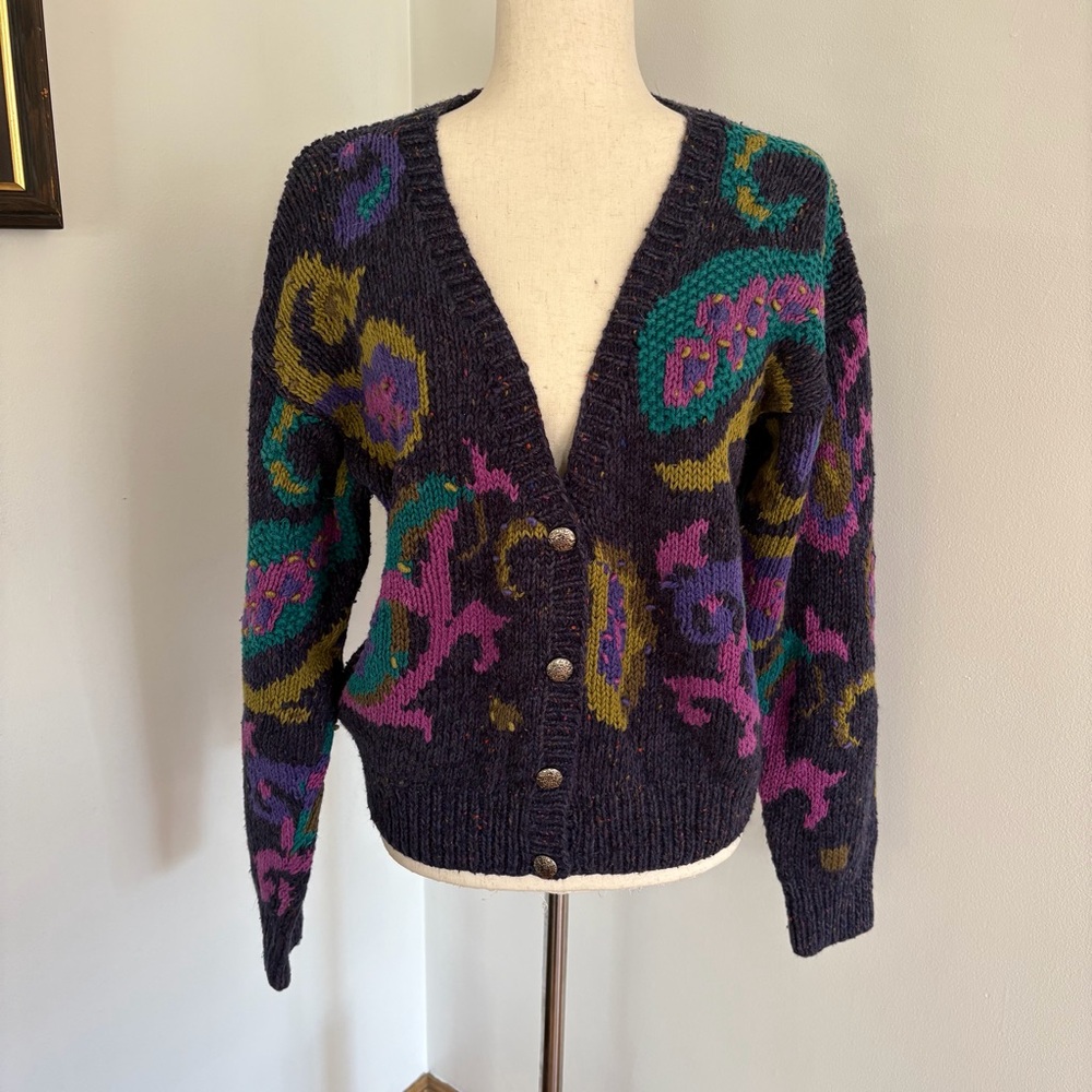Baroque Knit Cardigan